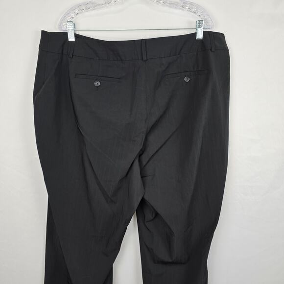 Dalia Collection Slacks Pants Women's 22X Black Stretch EUC - Picture 6 of 16